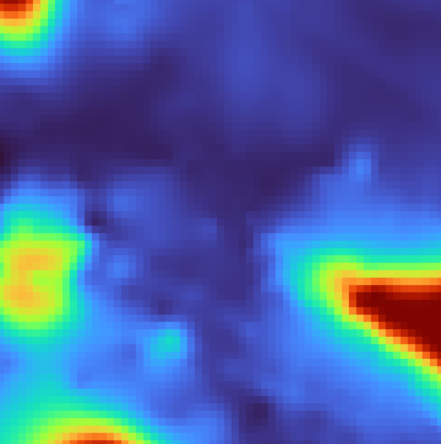 Terra vertical gravity gradient image for 10N 166E